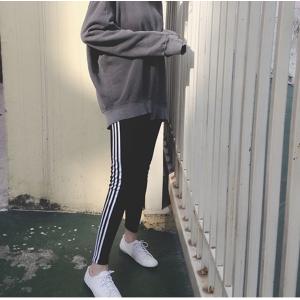 サイドライン パンツ レギンス レディース スキニー レギパン スパッツ 美脚 ライン ヨガウェア