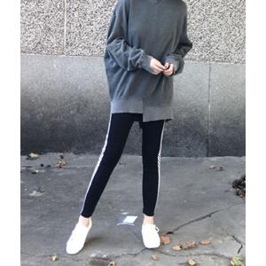 サイドライン パンツ レギンス レディース ス...の詳細画像1