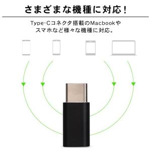 type-c microUSB 変換 アダプタ...の詳細画像3