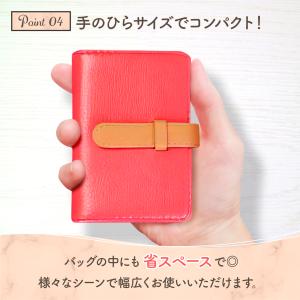 カードケース レディース 大容量 icカードケ...の詳細画像4