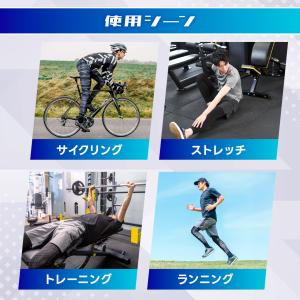 スポーツタイツ メンズ ロング コンプレッショ...の詳細画像4