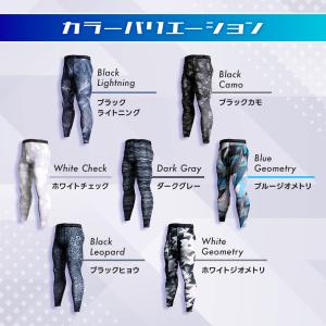 スポーツタイツ メンズ ロング コンプレッショ...の詳細画像5