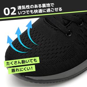 ランニングシューズ メンズ レディース スニー...の詳細画像2