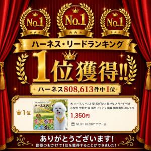 犬 ハーネス ベスト型 脱げない 抜けない リ...の詳細画像1