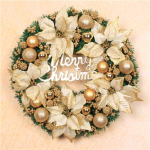 クリスマスリース クリスマス飾り 花 ギフト ...の詳細画像1