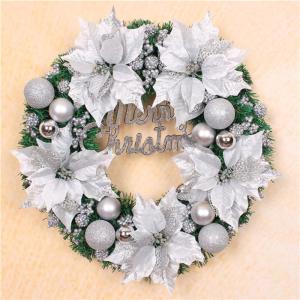 クリスマスリース クリスマス飾り 花 ギフト ...の詳細画像2