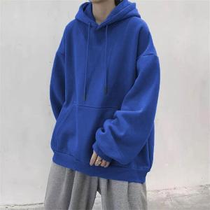 人気商品 パーカー メンズ 無地 袖ライン 運...の詳細画像3