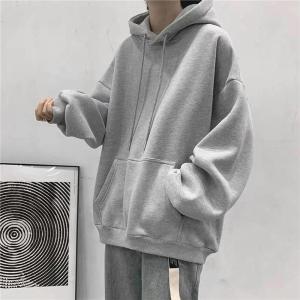 人気商品 パーカー メンズ 無地 袖ライン 運...の詳細画像4