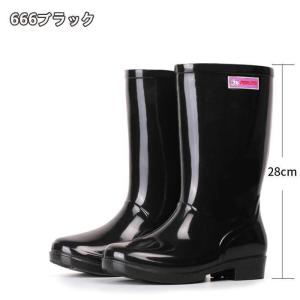 人気商品 レインブーツ レディース 長靴 ブー...の詳細画像2