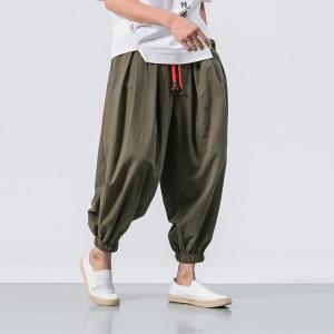 コスパ最高 サルエルパンツ メンズアラジンパン...の詳細画像5