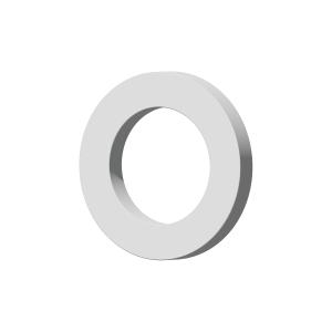 ステンレス 平ワッシャー M10用 3/8インチ兼用 (内径10.5mm 外径18mm
