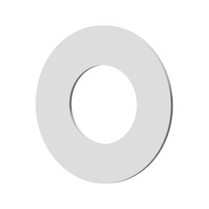 ステンレス 平ワッシャー M8用 5/16インチ兼用 (内径8.5mm 外径16mm 厚さ0.5mm 4個入)
