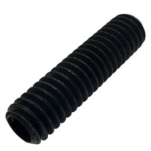 ホーローセット クボミ先 UNC 1/4-20山 × 長さ 3/4インチ 2個入 鉄 黒