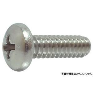 インチ小ねじ（＋）ＵＮＣ（ＰＡＮ 鉄 クロメート #4-40X5/32 【パック商品50本入】