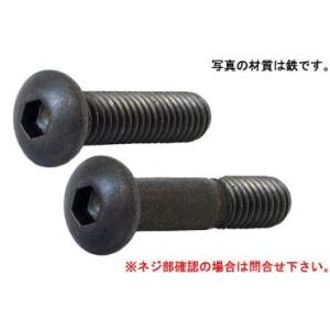 ボタンキャップボルト（ＴＫＳ（東工舎 ＢＣ(黒クロメート) 鉄  10 X 50 【パック商品　4本...