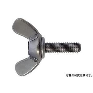 冷間蝶ボルト（１種）　 8 X 40　鉄　三価ホワイト　【80本入】