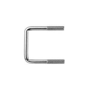 コノ字ボルト（□５０×５０　 M12　鉄　三価ホワイト