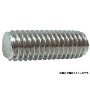 寸切（ウィット（荒先） 1/4X50 鉄 ユニクロ 【30本】