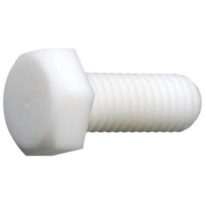 ＰＴＦＥ　六角ボルト 生地 ＰＴＦＥ  3 X 10 【パック商品　1本入】｜nejikuru