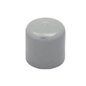丸パイプ用キャップ 42.7 樹脂 グレー