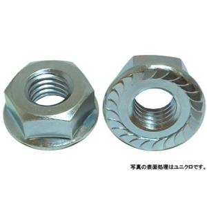 フランジナット（Ｓ付（ツバ大 鉄　ユニクロ  M6(10X16