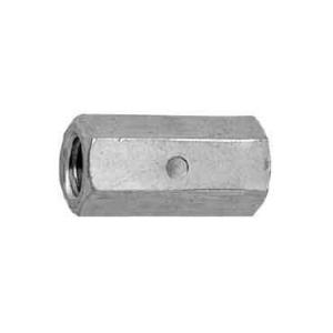 高ナット（ポンチ付(ウイット　3/8X14X30 鉄 ユニクロ