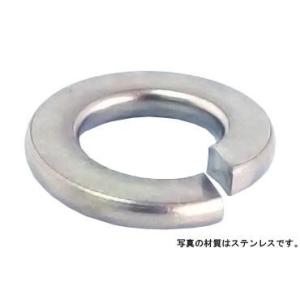 スプリングワッシャー（２号 黒ニッケル 鉄  M4 【パック商品　50本入】