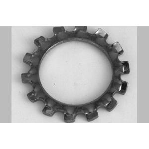 歯付ワッシャー（外歯 三価ホワイト 鉄  M20