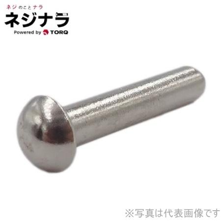 ネジナラ 丸頭リベット ステンレス 3×16 (10個入)