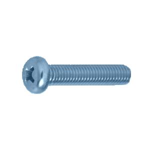 鉄 (+)ナベ小ねじ(全ねじ) M2.3x40 三価クロメート 【10個入 鉄 (+)ナベ小ねじ(全ねじ) M2.3x40 三価クロメート 【10個入