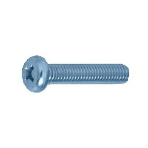 鉄 (+)ナベ小ねじ(全ねじ) M5x20 ユニクロ 【100個入】