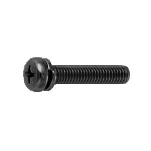 鉄 (+)ナベP=2 M4x50 三価黒 【450個入】