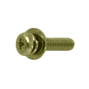 鉄 (+)ナベP=3 M4x50 クロメート 【350個入】