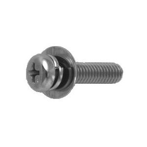 黄銅 (+)ナベP=3 M4x50 ニッケル 【250個入】