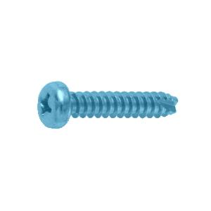 鉄 (+)ナベタッピングB1 2x4 三価クロメート 【100個入】 : ねじ 鉄 (+)ナベタッピングB1 2x4 三価クロメート 【100個入】 : ねじ