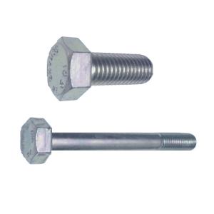 10.9 六角ボルト(半) M12x80 ユニクロ 【10個入】