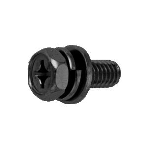 鉄 (+)アプセットP=4 M8x20 三価黒 【1個入】