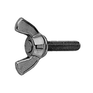 鉄 冷間蝶ボルト(R) M8x40 三価黒