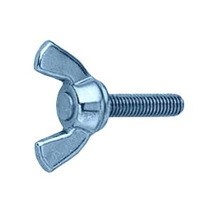 鉄 冷間蝶ボルト(R) M8x80 ユニクロ 【80個入】