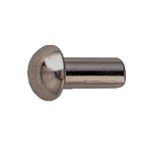 鉄 丸リベット 6x15 生地