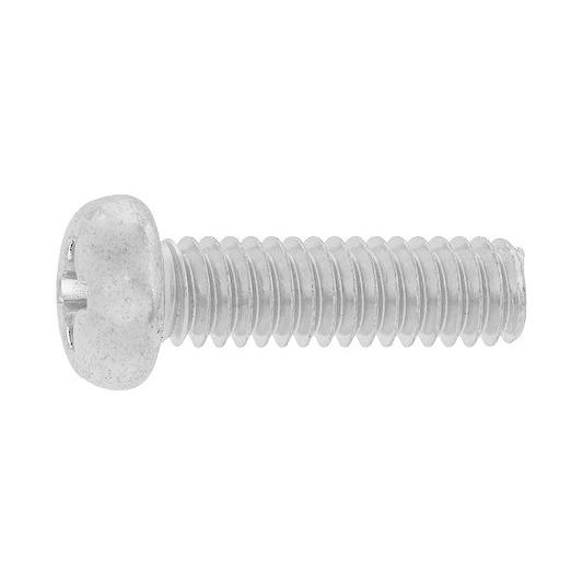 （＋）ＪＩＳナベ小ねじ【450個】(+)JISナベコ  4 X 50 標準(または鉄)/三価ホワイト