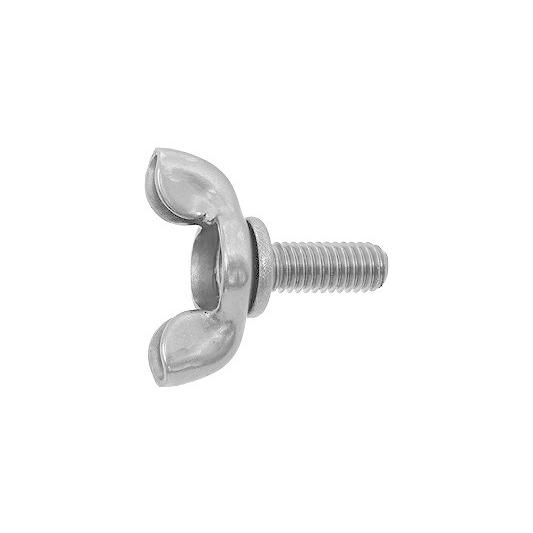 プレス蝶ボルト（三星【3個】SUSプレスチョウBT(D26  6 X 12 ステンレス(303、30...