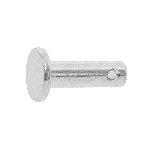 ロットピン（ピン穴付【1個】ロットピン(ピンアナR  10X40 標準(または鉄)/三価ホワイト