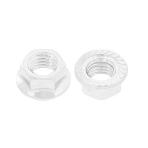 フランジナット（Ｓ付フランジN (Sツキ  M5 (8X12 標準(または鉄)/三価ホワイト