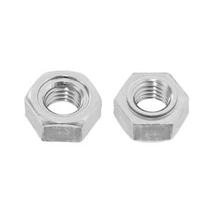 六角溶接ナット（パイロット付爪無【2個】6カクヨウセツN(Pツキ(カヨウ