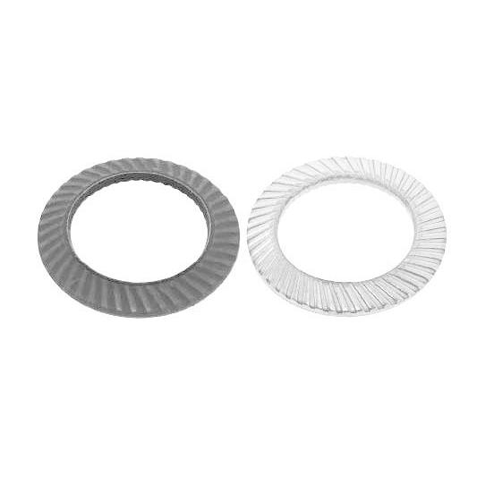 リブドロックワッシャー【1個】SUS リブドロックW  M12 ステンレス(303、304、XM7等...