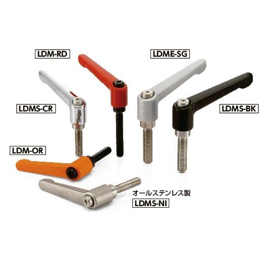クランプレバー（おねじ） LDM12A40OR 【1個】LDM -12A-40-OR 鍋屋バイテック...