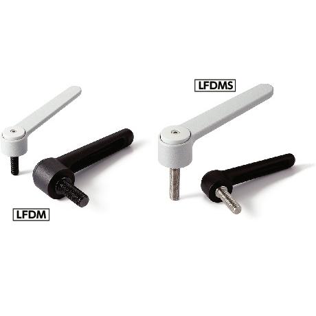 テンションレバー（おねじ） LFDM120M1080BK 【1個】LFDM-120-M10-80-B...