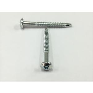 鉄(メッキ品) ドリルねじ ナベピアスビス M5x45mm 小箱（500本入