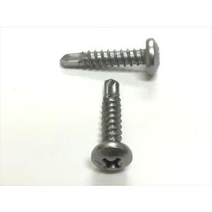 ドリルビス ステンレス ナベ ピアスビス M5x16mm (10本単位 バラ売り) SUS ステン ドリルねじ テックス テクス なべ